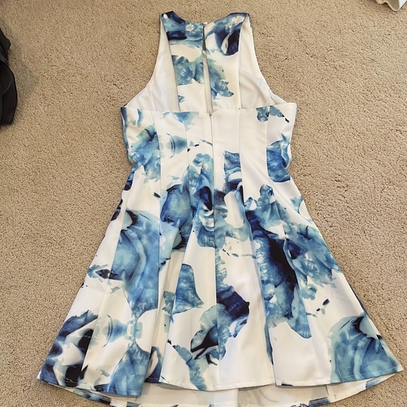 LuLu’s Floral Skater Dress - Picture 4 of 5